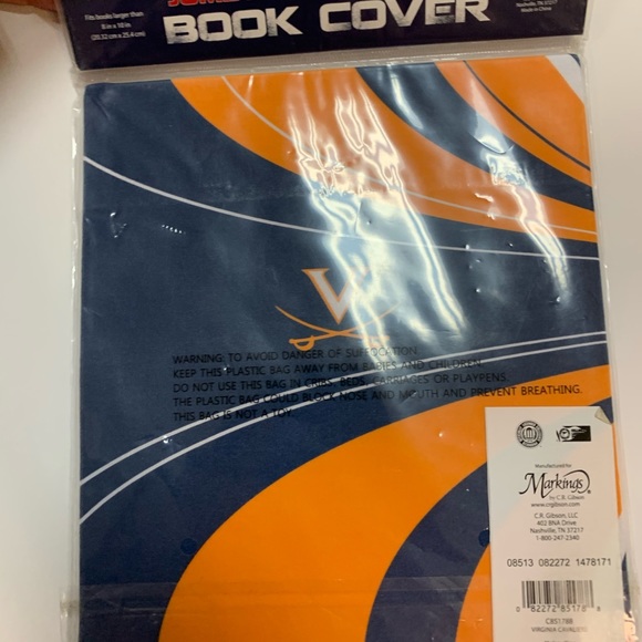 UVA Jumbo Stretchable Book Textbook Cover - Picture 5 of 5